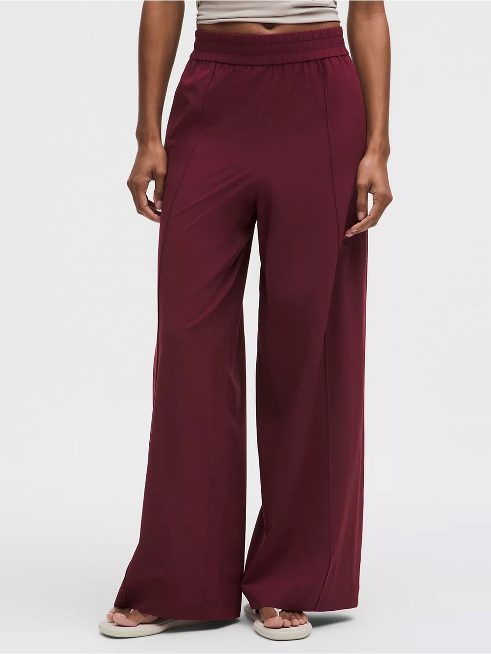 Lululemon Breezily Mid-Rise Pant
Regular - Burgundy Bay Wide Leg Pants